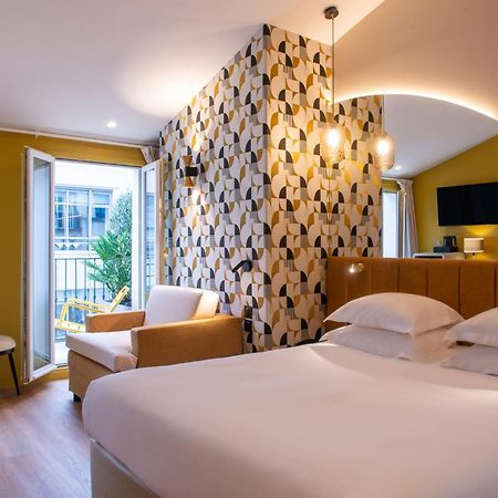 Arc Elysees Paris Bagian luar foto