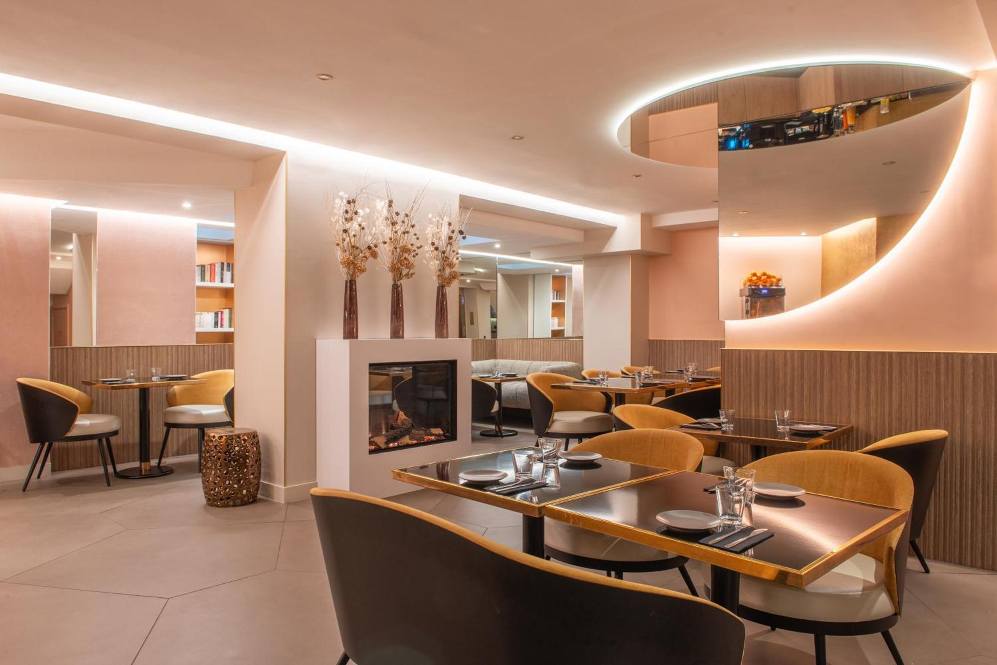 Arc Elysees Paris Bagian luar foto